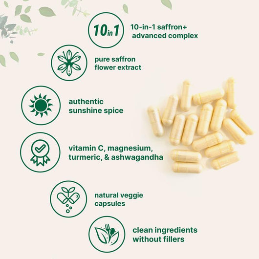 PURE™ 10-in-1 Saffron Advanced Capsules